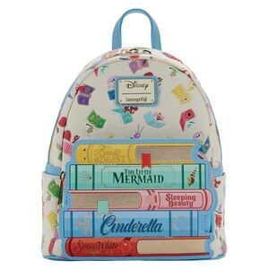 Loungefly Disney Princess Books Classics Mini Backpack New With Tags
